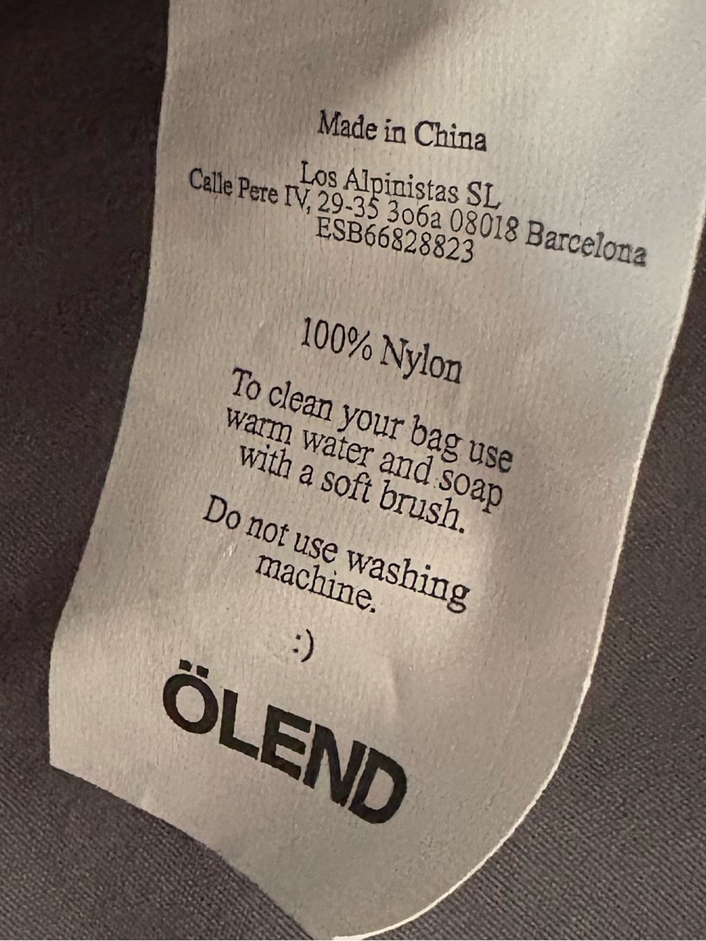 OLEND Mini Ona Bag in Coal - Picture 6 of 8